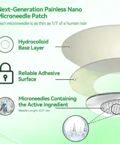 𝙋𝙪𝙧𝙚𝙡𝙪𝙭𝙤® Caffeine · L-Carnitine × Retinol | Slimming & Firming 2-in-1 Nano Microneedle Patch