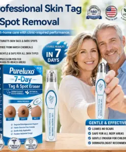 Pureluxo® 𝟕-𝐃𝒂𝘆 𝐒𝗸𝐢𝐧 𝐓𝒂𝗴 & 𝐒𝐩𝙤𝐭 𝐄𝐫𝒂𝐬𝙚𝐫 Painless & Scar-Free Advanced Imperfection Remova𝗜 Ro𝗜𝗜erba𝗜𝗜 Pen