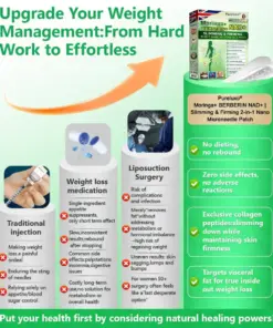 ๐๐ฎ๐ซ๐๐ฅ๐ฎ๐ฑ๐จยฎ Moringa & Berberine 10-IN-1 Advanced Nano Microneedle Patch