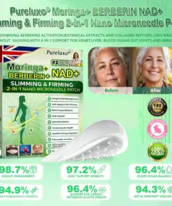 ๐๐ฎ๐ซ๐๐ฅ๐ฎ๐ฑ๐จยฎ Moringa & Berberine 10-IN-1 Advanced Nano Microneedle Patch